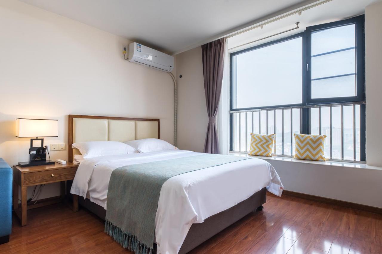 Livetour Hotel Luogang Wanda Plaza Suyuan Metro Kanton Exteriér fotografie