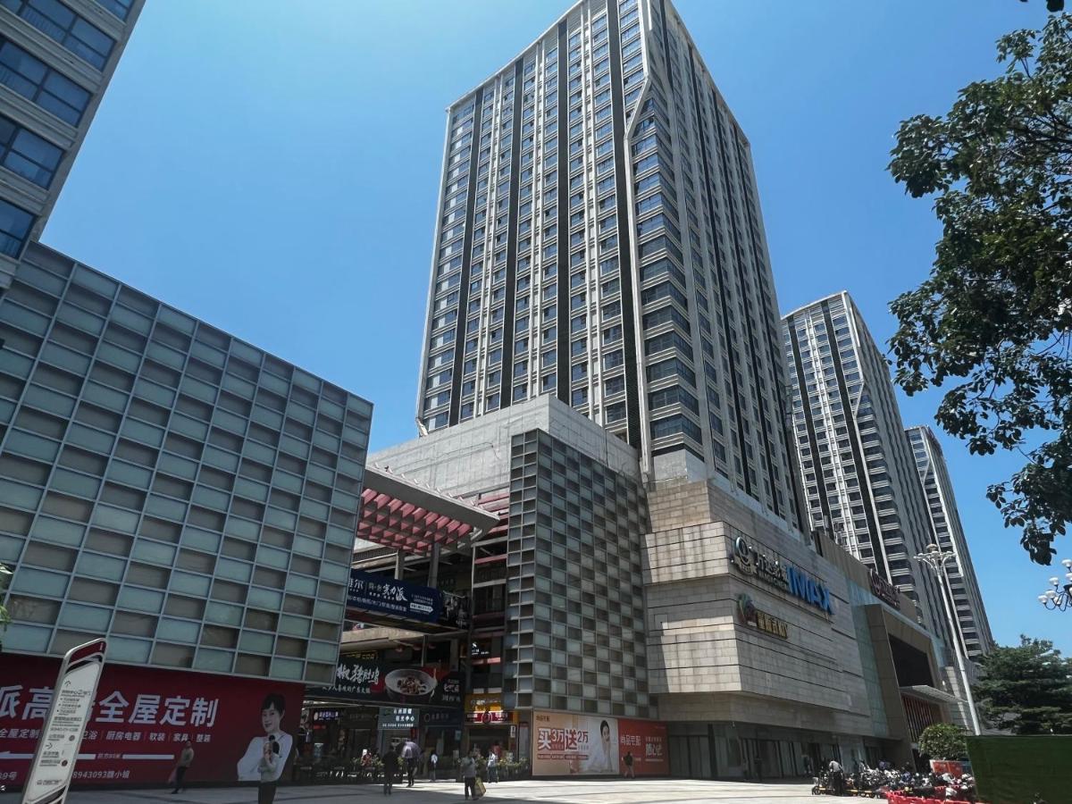 Livetour Hotel Luogang Wanda Plaza Suyuan Metro Kanton Exteriér fotografie