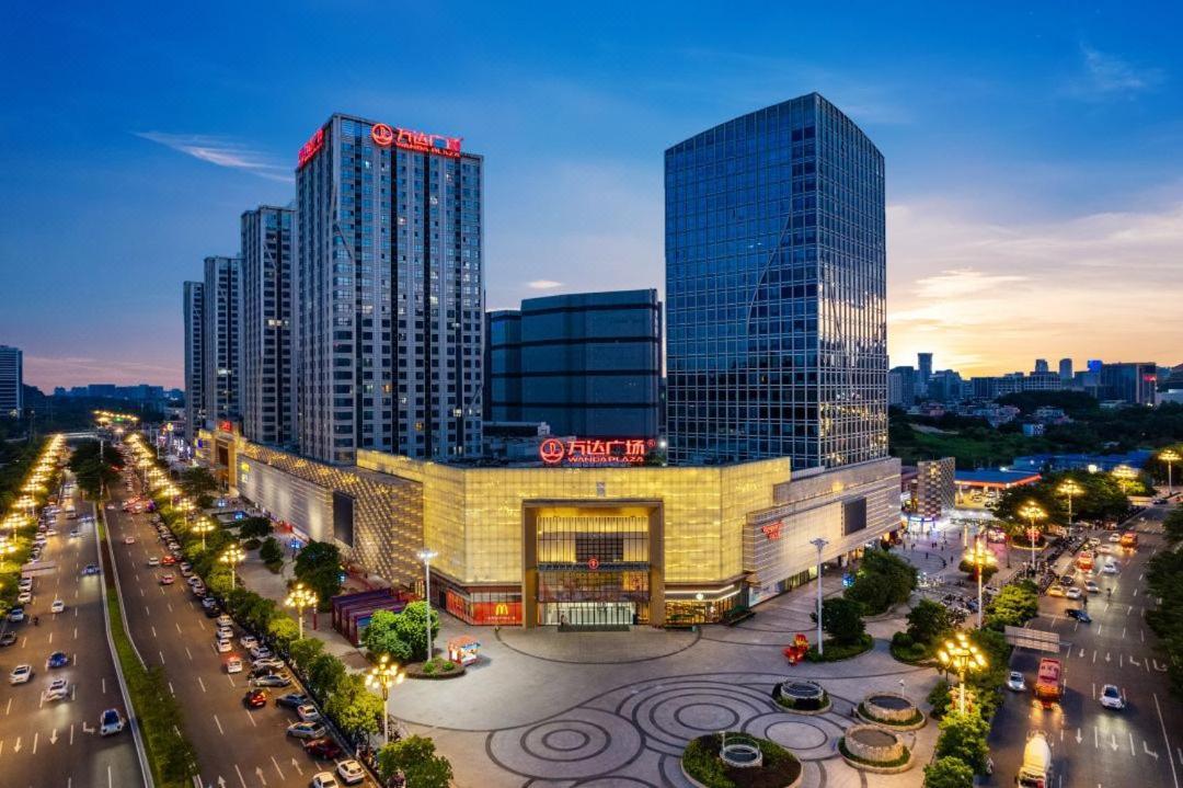 Livetour Hotel Luogang Wanda Plaza Suyuan Metro Kanton Exteriér fotografie